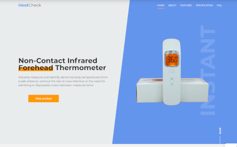 Web Design - HeatCheck 